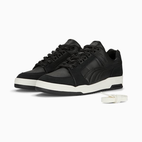SLIPSTREAM LO 75th Anniversary Edition Sneakers, PUMA Black-PUMA Black-PUMA Gold, extralarge-IND