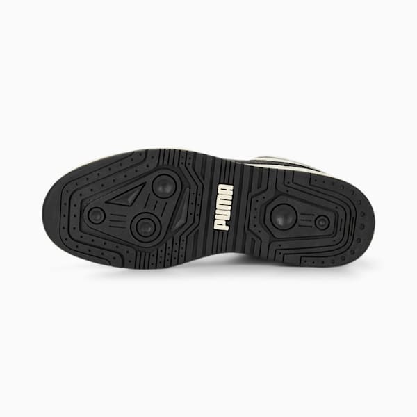 SLIPSTREAM MID PRM 75th Anniversary Edition Sneakers, Blanc de Blanc-PUMA Black-PUMA Gold, extralarge-IND