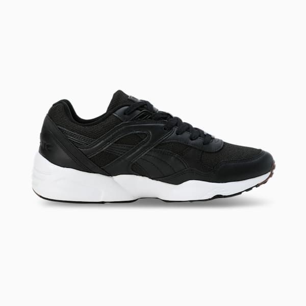 R698 PRM 75th Anniversary Edition Men's Sneakers, PUMA Black-PUMA White-Warm White, extralarge-IND