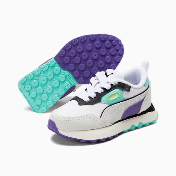 Puma white flat shoes hot sale