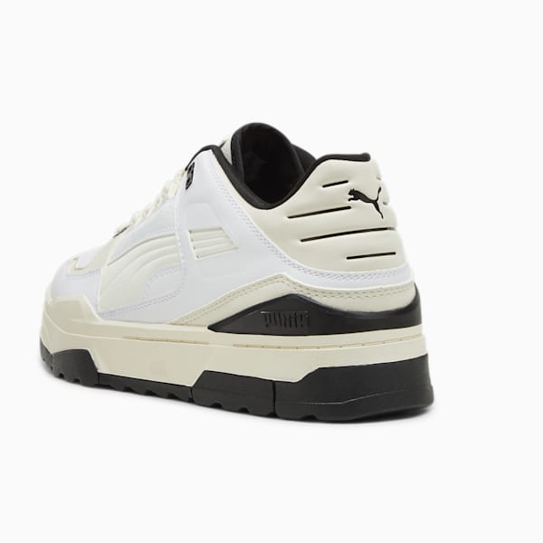 Slipstream Xtreme Leather Sneakers, Vaporous Gray-Warm White-PUMA Black, extralarge-GBR