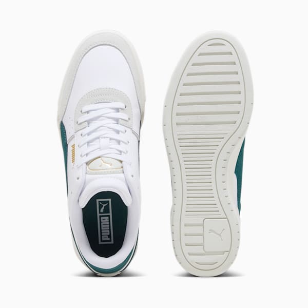 CA Pro Sport Mix Unisex Sneakers, PUMA White-Sedate Gray-Malachite, extralarge-AUS