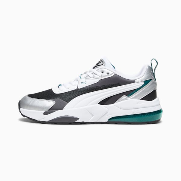 ユニセックス VIS2K 2000S スニーカー, PUMA Black-PUMA White-PUMA Silver, extralarge-JPN