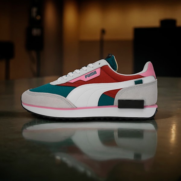 Future Rider Play On Sneakers, Cold Green-Mars Red, extralarge-IND
