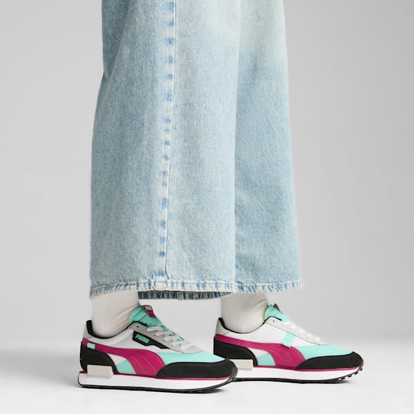 Future Rider Play On Sneakers, Electric Peppermint-Magenta Gleam, extralarge-IND