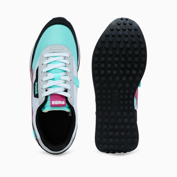 Future Rider Play On Sneakers, Electric Peppermint-Magenta Gleam, extralarge-IND