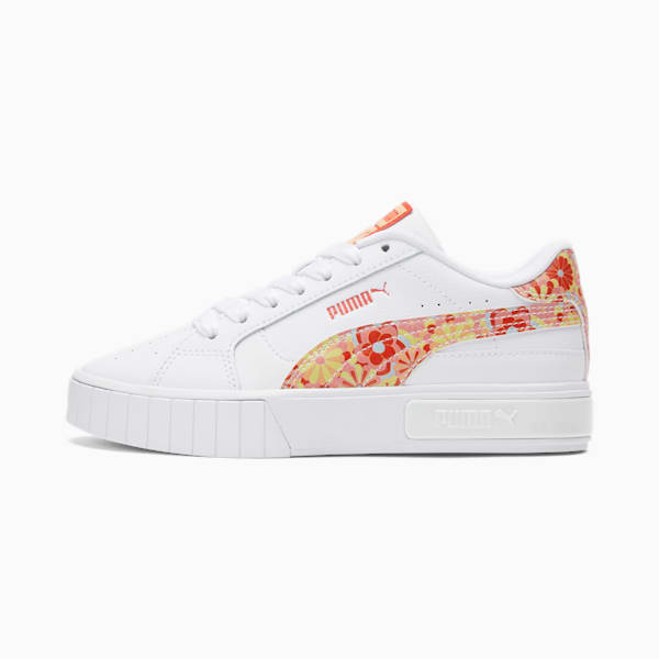 Cali Dream Star Flower Child Big Kids' Sneakers , PUMA White-Warm Earth, extralarge