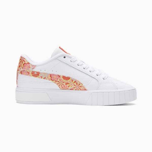 Cali Dream Star Flower Child Big Kids' Sneakers , PUMA White-Warm Earth, extralarge