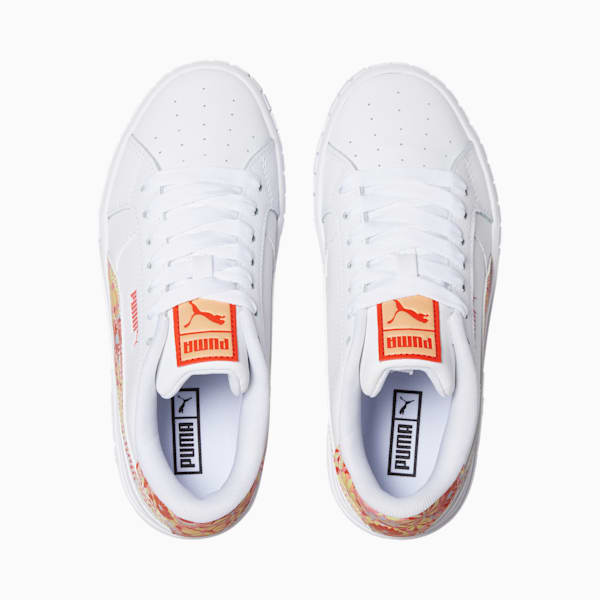 Cali Dream Star Flower Child Big Kids' Sneakers , PUMA White-Warm Earth, extralarge