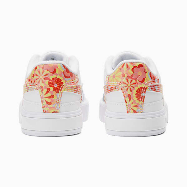 Cali Star Flower Child Little Kids' Sneakers , PUMA White-Warm Earth, extralarge