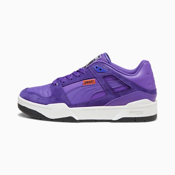 PUMA x THE SMURFS Slipstream Unisex Sneakers, Team Violet-PUMA Black, extralarge-IND