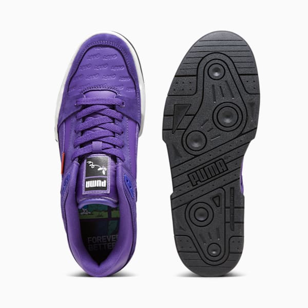 Tenis PUMA x THE SMURFS Slipstream, Team Violet-PUMA Black, extralarge
