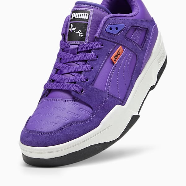 PUMA x THE SMURFS Slipstream Unisex Sneakers, Team Violet-PUMA Black, extralarge-AUS