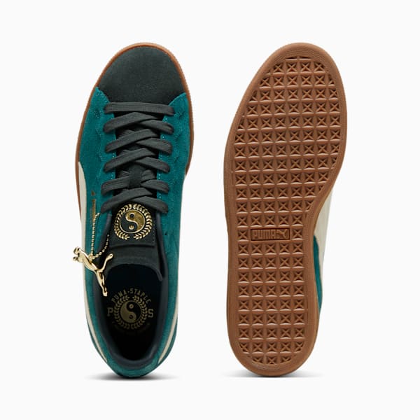 Tenis de Gamuza PUMA x Staple G para Hombre, Malachite-Alpine Snow, extralarge