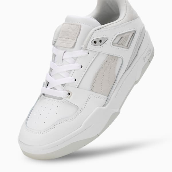 Slipstream Ostrich Women's Sneakers, PUMA White-Sedate Gray, extralarge-IND