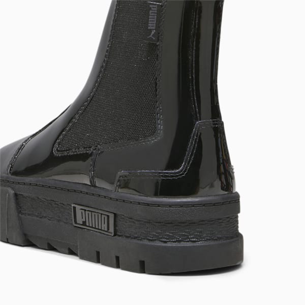 Mayze Chelsea Women's Jelly Boots, PUMA Black, extralarge-IND