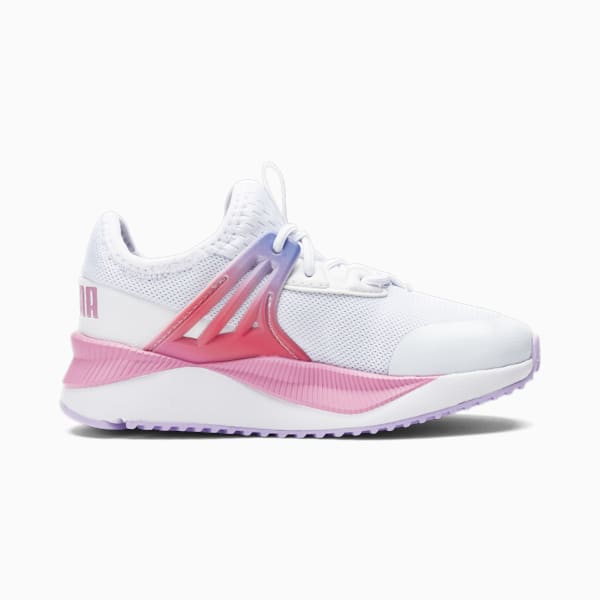 Pacer Future Sunset Sky Little Kids' Sneakers, PUMA White-Vivid Violet, extralarge