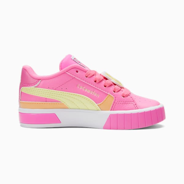 PUMA x COCOMELON Cali Star Little Kids' Sneakers , Pink Glimmer-Yellow Pear
