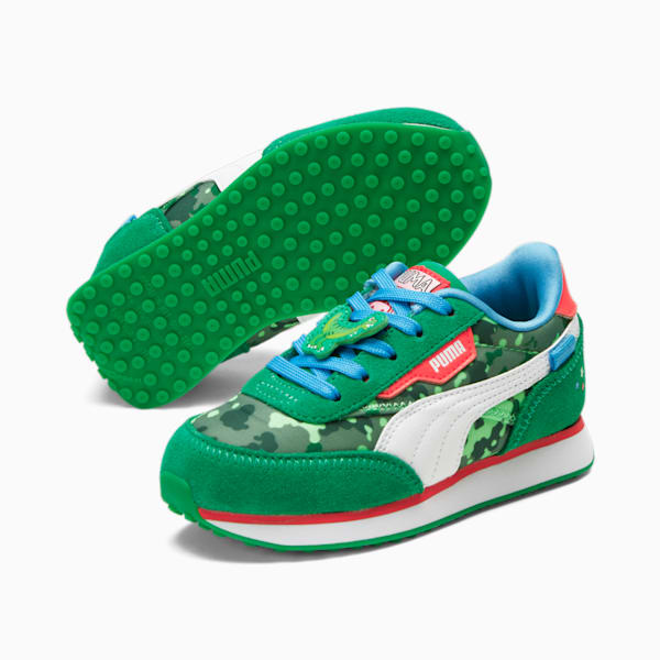 PUMA x COCOMELON Future Rider Little Kids' Sneakers , Summer Green-PUMA White-Grassy Green