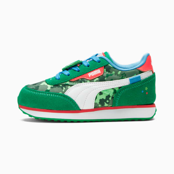 PUMA x COCOMELON Future Rider Little Kids' Sneakers , Summer Green-PUMA White-Grassy Green