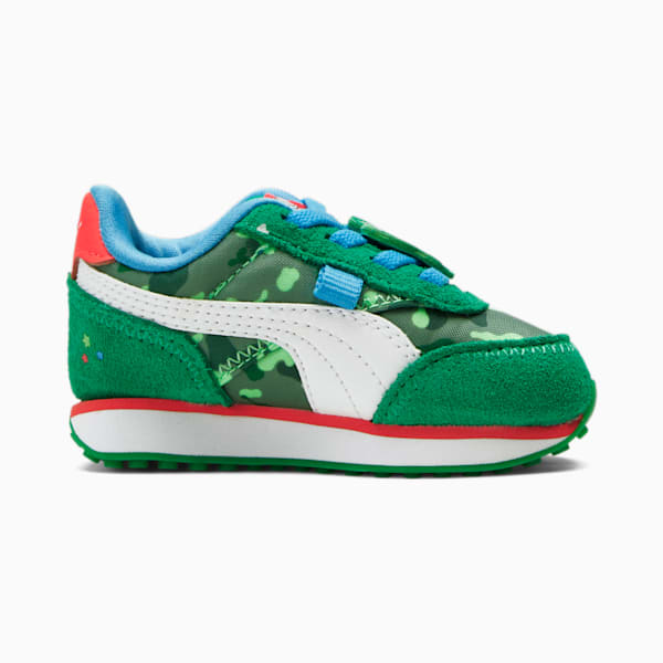 PUMA x COCOMELON Future Rider Toddlers' Sneakers , Summer Green-PUMA White-Grassy Green