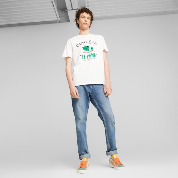 Tenis para hombre Suede Icons Of Unity, Warm White-Yellow Sizzle, extralarge