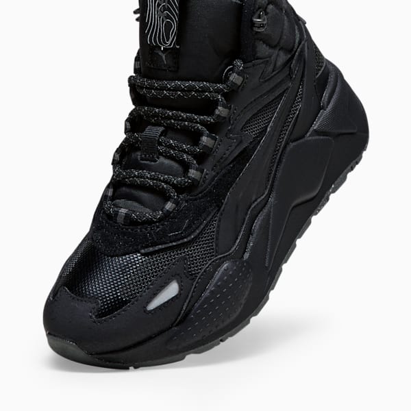 Chaussures RS-X Hi Enfant et Adolescent, PUMA Black-Shadow Gray, extralarge