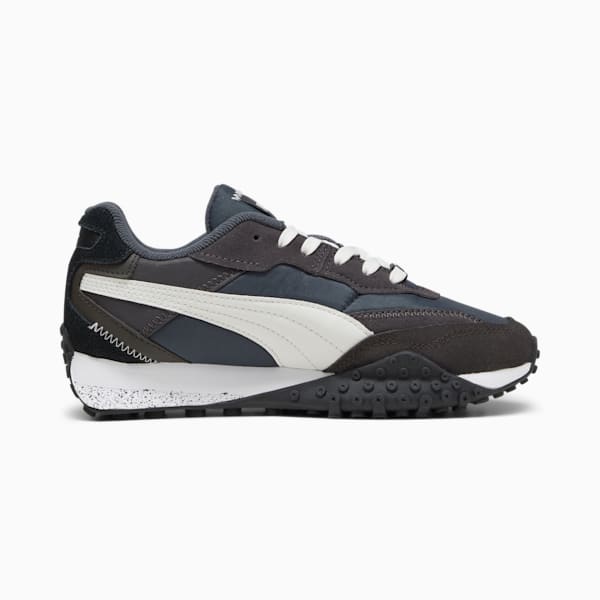 Biktop Rider Big Kids' Sneakers, Flat Dark Gray-Vapor Gray, extralarge