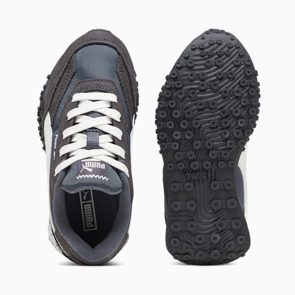 Zapatos deportivos para niños Blktop Rider, Flat Dark Gray-Vapor Gray, extralarge