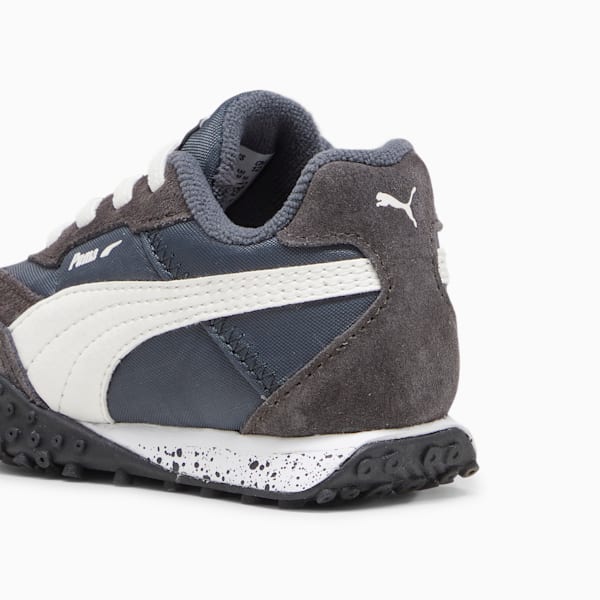 Tenis para bebés Blktop Rider, Flat Dark Gray-Vapor Gray, extralarge