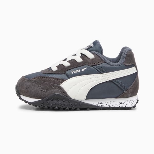 Tenis para bebés Blktop Rider, Flat Dark Gray-Vapor Gray, extralarge