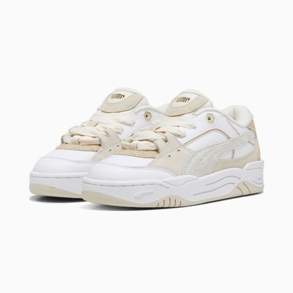 180 PRM Women's Sneakers, PUMA White-Sedate Gray, extralarge-IND