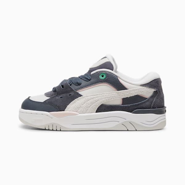 Chaussures de sport PUMA-180 PRM, femme, Galactic Gray-PUMA White, extralarge