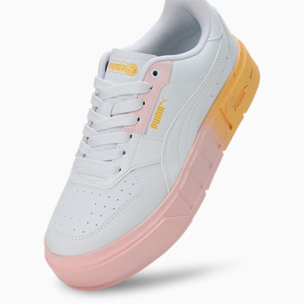 Cali Court Beach Days Women's Sneakers, PUMA White-Frosty Pink, extralarge-IND