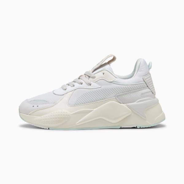 RS-X Soft Women's Sneakers, PUMA White-Peaceful Blue, extralarge
