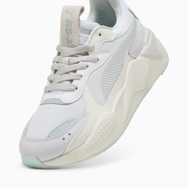 RS-X Soft Women's Sneakers, PUMA White-Peaceful Blue, extralarge