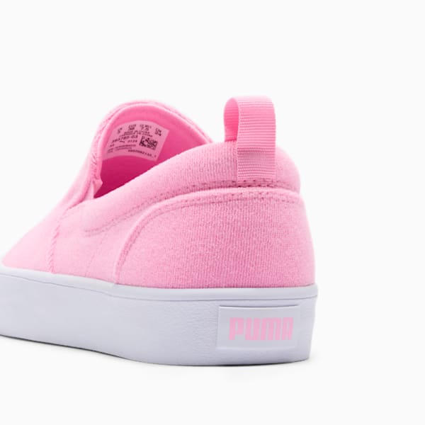 Bari Terry Slip-On Comfort Women's Shoes, Pink Lilac-PUMA White, extralarge