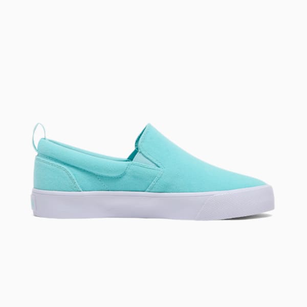 Chaussure confort Bari Terry à enfiler pour femme, Safe Lake-PUMA White, extralarge