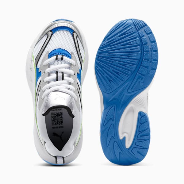 PUMA Morphic Little Kids' Sneakers, PUMA White-Ultra Blue, extralarge