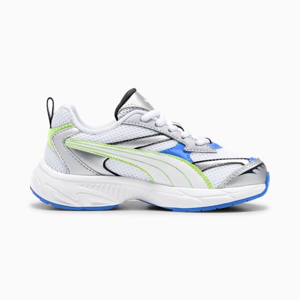 Zapatos deportivos para niños PUMA Morphic, PUMA White-Ultra Blue, extralarge