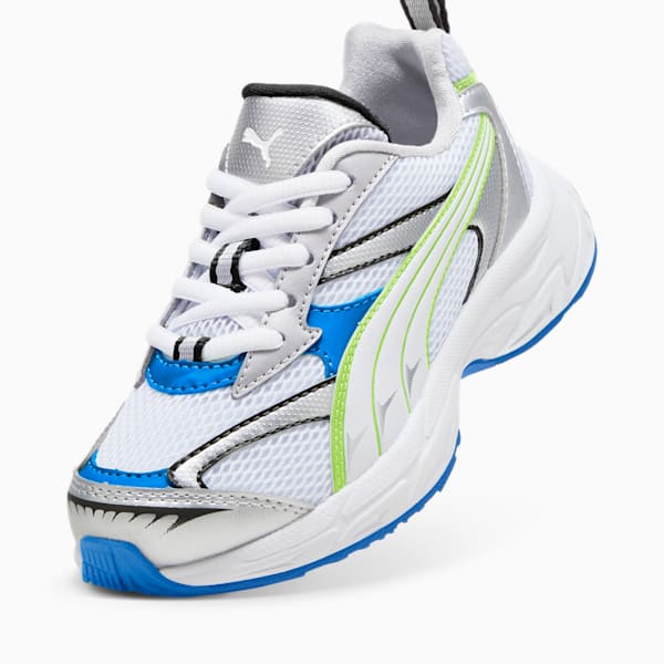 Zapatos deportivos para niños PUMA Morphic, PUMA White-Ultra Blue, extralarge