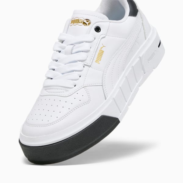 Sneaker en cuir PUMA Cali Court Femme, PUMA White-PUMA Black, extralarge