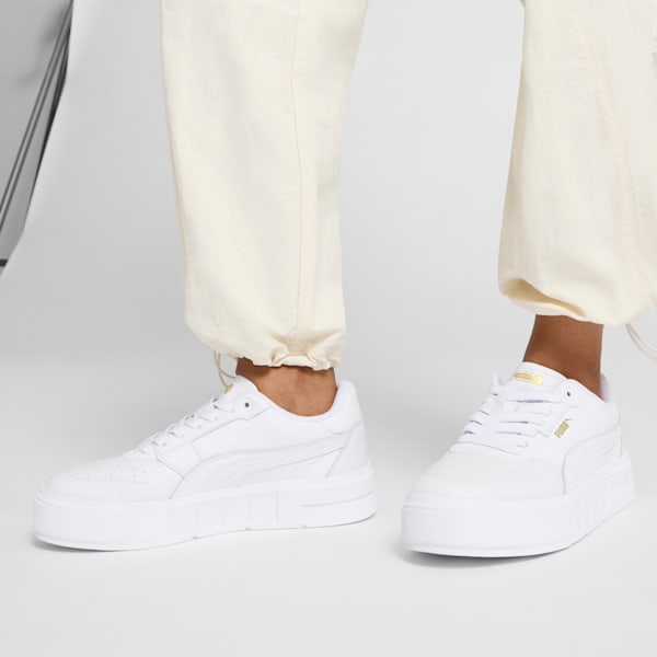 Tenis Cali Court Match para mujer, PUMA White, extralarge