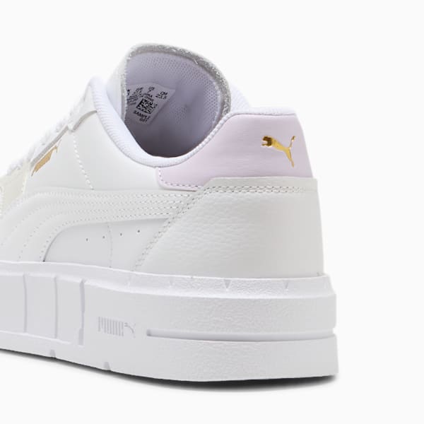 Tenis Cali Court Match para mujer, PUMA White-Lilac Frost, extralarge