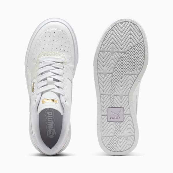 Tenis Cali Court Match para mujer, PUMA White-Lilac Frost, extralarge