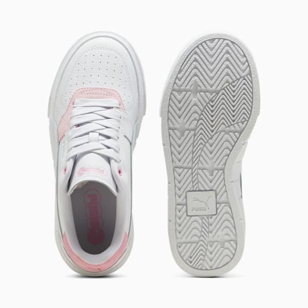 Cali Court Match Big Kids' Sneakers, PUMA White-Pink Lilac, extralarge