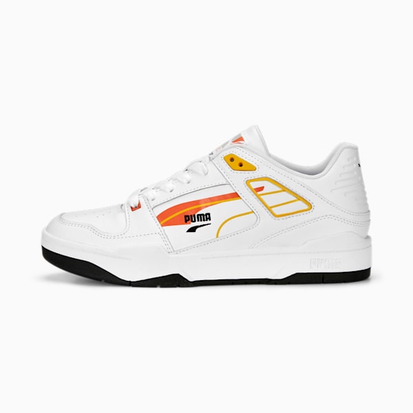 Slipstream Brand Love Unisex Sneakers, PUMA White-Yellow Sizzle, extralarge-IND