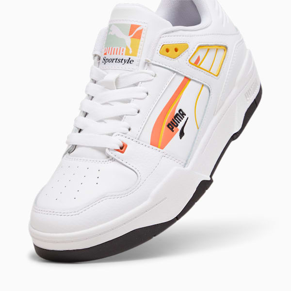 Slipstream Brand Love Unisex Sneakers, PUMA White-Yellow Sizzle, extralarge-IND