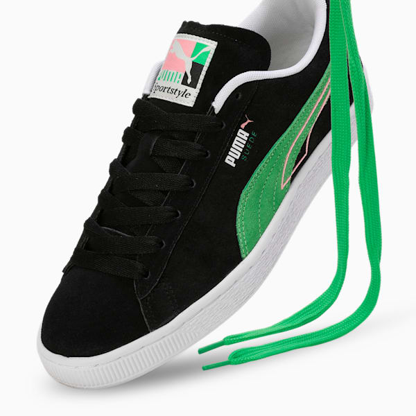 Puma black and green shoes clearance