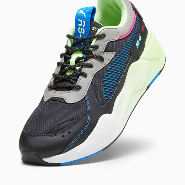 RS-X Underground Drift Unisex Sneakers, PUMA Black-Speed Green, extralarge-IND